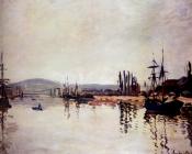 克劳德 莫奈 : The Seine Below Rouen